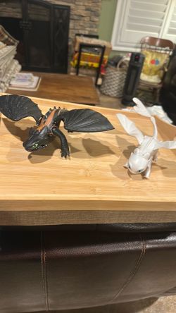 Dragons from the movie “How to Train Your Dragon