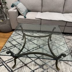 Like New Glass Coffee Table