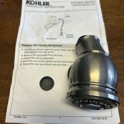 Kohler Traditional Faucet Spray Assembly