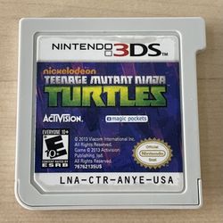  Teenage Mutant Ninja Turtles (Nintendo 3DS, 2013) 