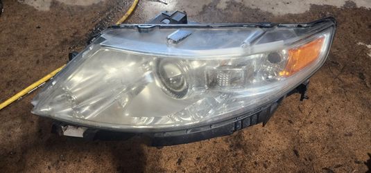09-12 lincoln mks left headlight