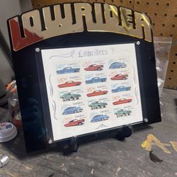 Lowrider Stamps Display 