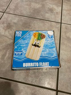 Burrito float 58x30