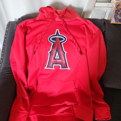 Red Men's Angel hoodie