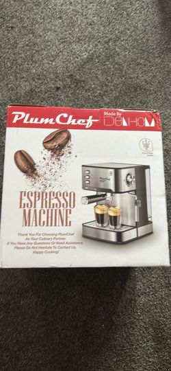 Plum chef Espresso Machine 20 Bar, Household Coffee Maker