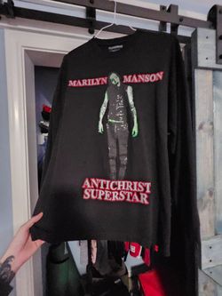 Pleasures x Marilyn Manson Antichrist Superstar Long Sleeve Tee