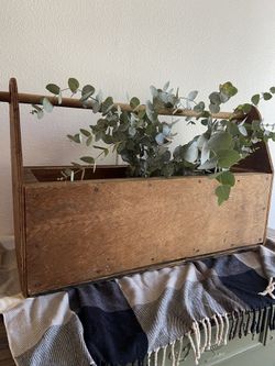 Vintage wood decorative box
