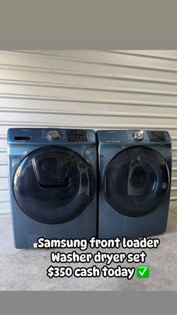 Samsung washer dryer set