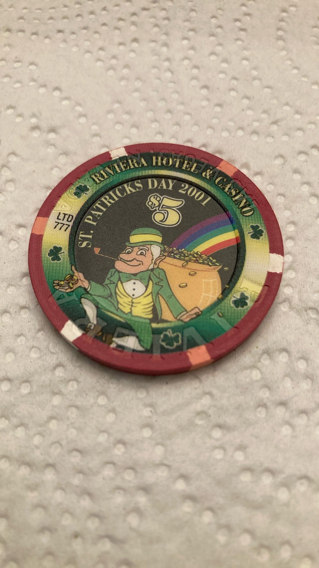 Casino Chip   Riviera Hotel &Casino