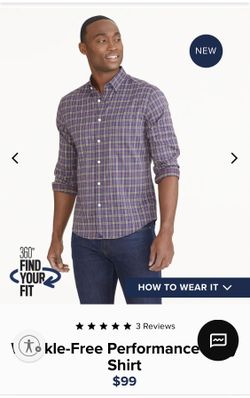 UNTUCKit Wrinkle-Free performance Talty Shirt