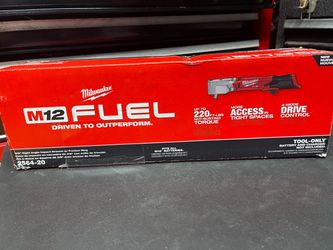 MILWAUKEE M12FUEL  3/8”RIGHT ANGLE  IMPACT WRENCH #2564-20  new (( read below ))