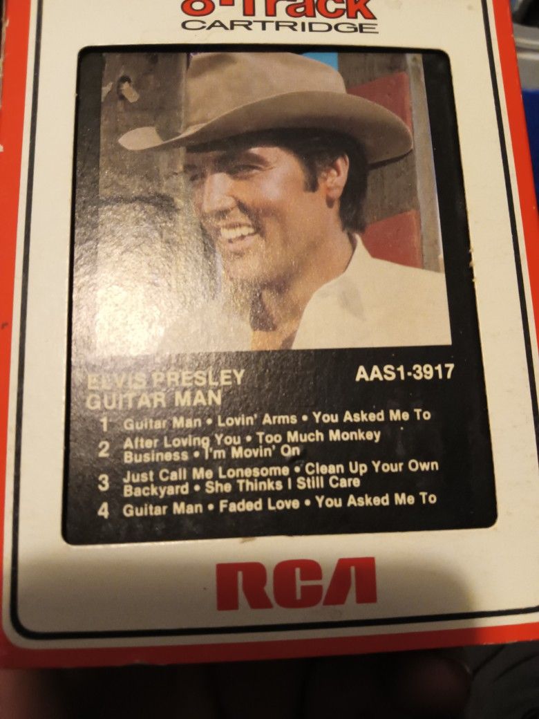 Vintage Elvis Presley 8 Tracks