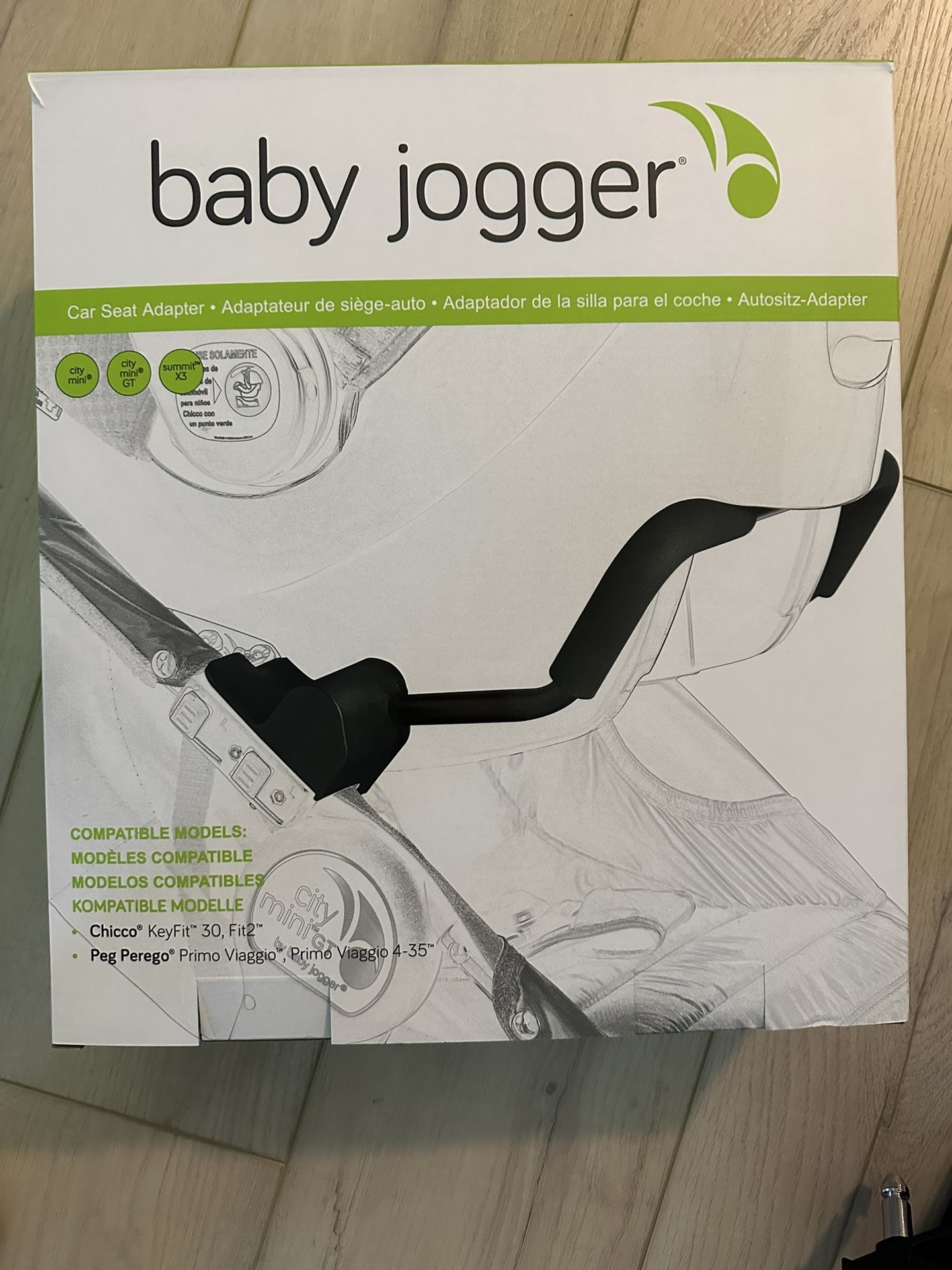 Baby Jogger Car Seat Adapter For Chicco Keyfit 30 and Peg Perego