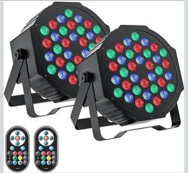 DJ Uplighting Corded RGB 36 LED with Sound Activated Control