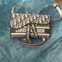Authentic Christian Dior Waist purse Belt 
