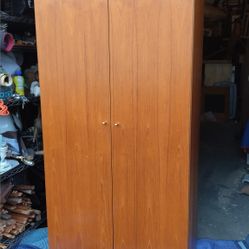 Danish Teak Armoire 