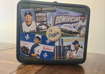 Vintage Dodgers Lunch Box