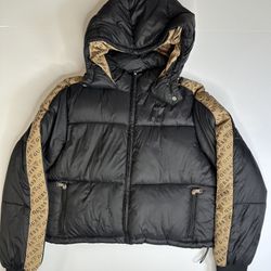 GUESS Los Angeles Black Puffer Jacket (Size L) – Tag Still Attached