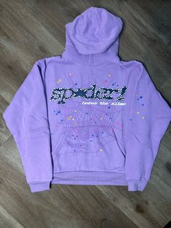 Sp5der Açaí (Purple) Hoodie