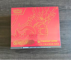 Scarlet & Violet Pokemon Center ETB