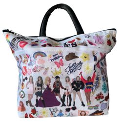 Taylor Swift Eras Tour Insulated Lunch Bag 9x7x5 Birthday Theme Cooler Tote