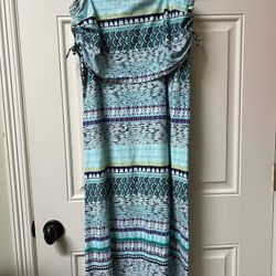 Athleta women’s M stretchy maxi skirt