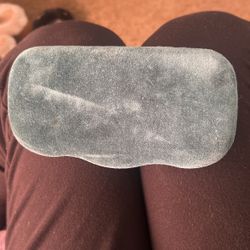 Authentic Gucci Teal green sunglass cases 