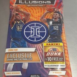 🏀🏀🏀2021 NBA Illusions Basketball Jumbo Value Pack Brand New Unopened Pack