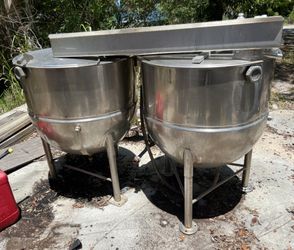 75 Gallon Stainless Steel Jacketed Double Wall Mixing Vessel‘s