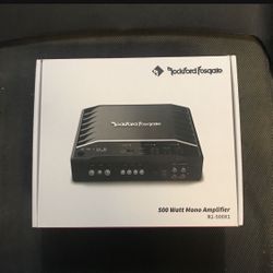 Rockford Fosgate R2-500X1 amplifier 500 Watts 1 Channel Bass Amplifier 