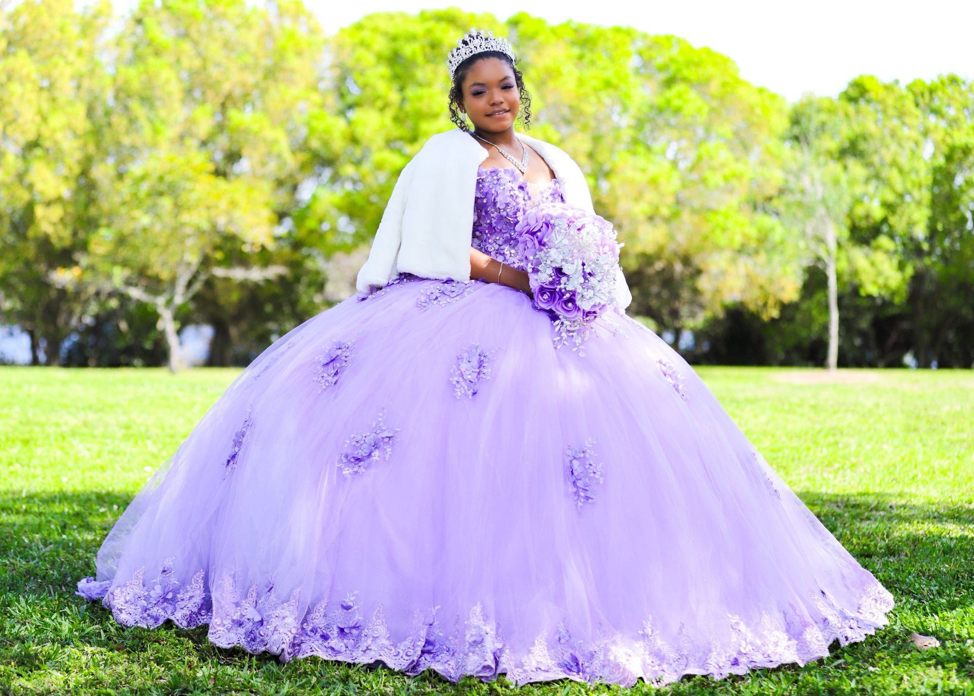 Quinceñera dress for sale