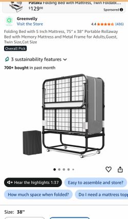 Foldable bed
