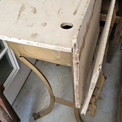 Antique school desk