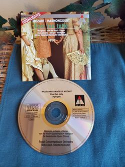 Mozart Harnocourt. COSI fan Tutte