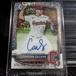 cameron sullivan 1st bowman chrome auto /299