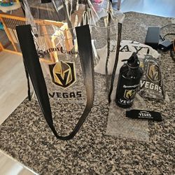 Golden Knights Tote Bag With Goodies