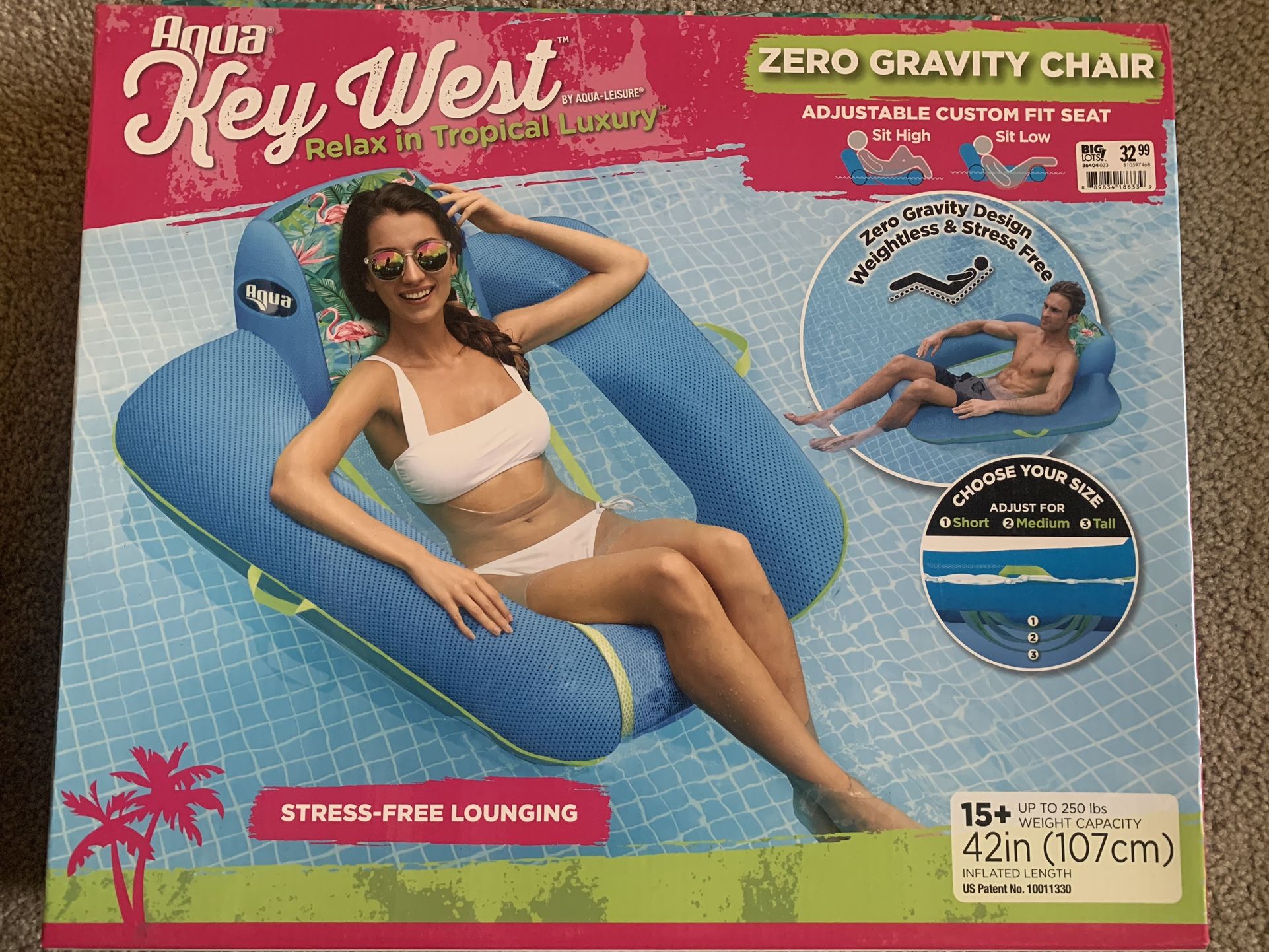 Zero Gravity Floating Chair By Aqua Leisure