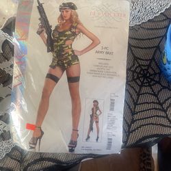 Army Brat Costume Size M/L