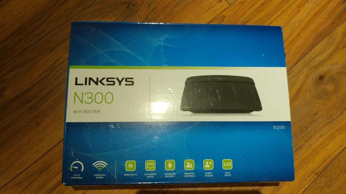 Linksys N300 Wi-Fi router
