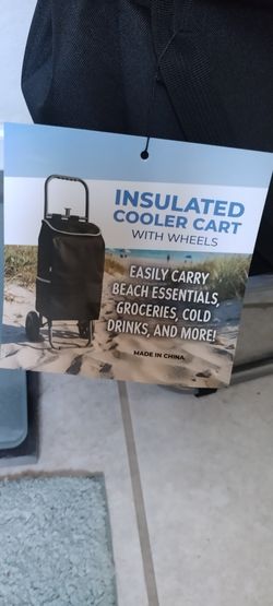 Insulated Cooler Cart