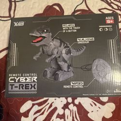 Remote Control Cyber T-Rex Dinosaur Toy – Walking & Roaring