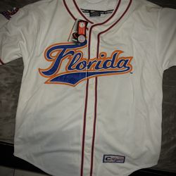 VINTAGE COLOSSEUM THE AUTHENTIC FLORIDA GATORS BASEBALL JERSEY