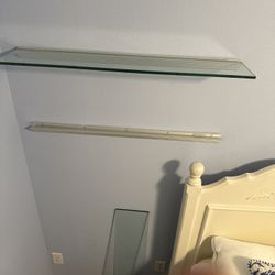 Floating Glass Shelves