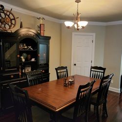 Table Chairs And China Cabinet