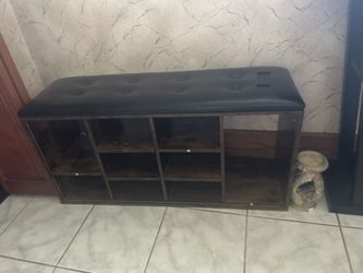 Bench With Shoes Storage