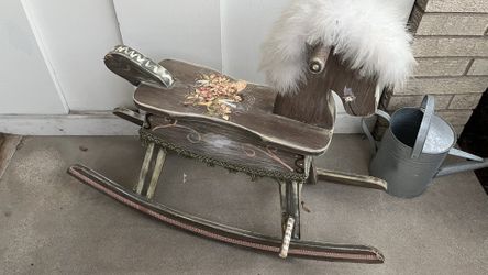 Very Rare Rocking Horse