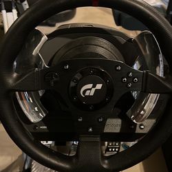 Thrustmaster T500rs Racing / Driving Sim Rig With Playseat for Sale in  Denver, CO - OfferUp