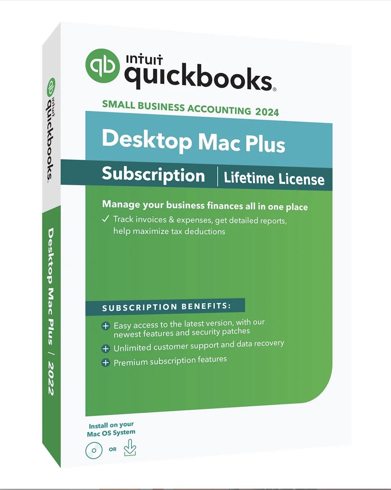 Intuit Quickbooks Desctop Mac Plus 2024 with license key (Permanent ),for Mac, MacBook.