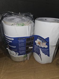 H1 Garage Wall Protector Car Door Wall Protector, Tool-Free, Designed in Australia (White, 2 Pack)