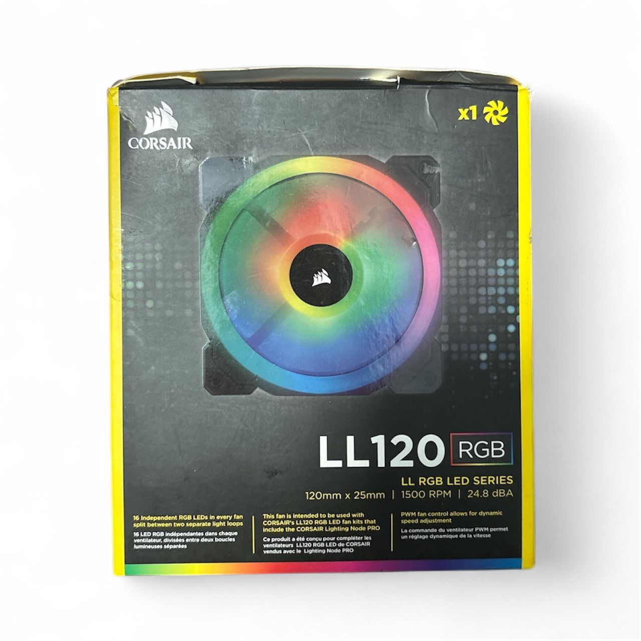 Corsair LL120 RGB 120mm Case Fan (Single Pack)